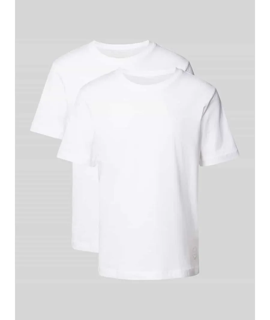 obrazek 1 T-shirt w jednolitym kolorze w zestawie 2 szt.