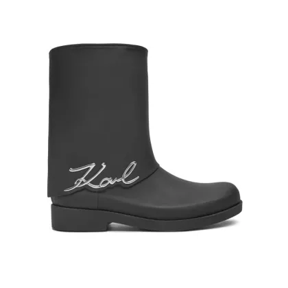 Zdjęcie KARL LAGERFELD Kalosze Kalosh KL47064 Czarny