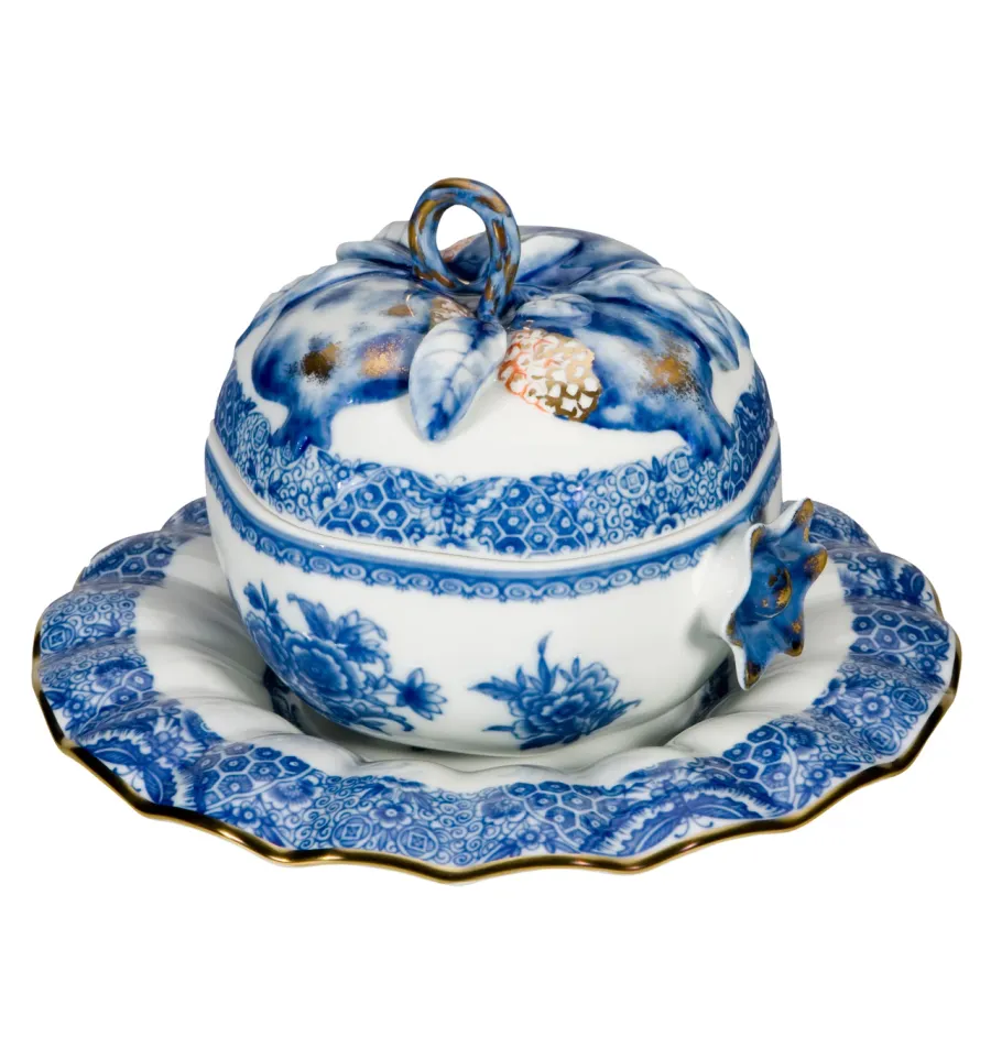 obrazek 2 Luksusowy porcelanowy pojemnik Promagranate z unikalnej kolekcji Romã - Vista Alegre