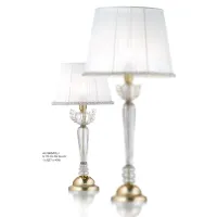 Picture Small table lamp made of Murano glass with