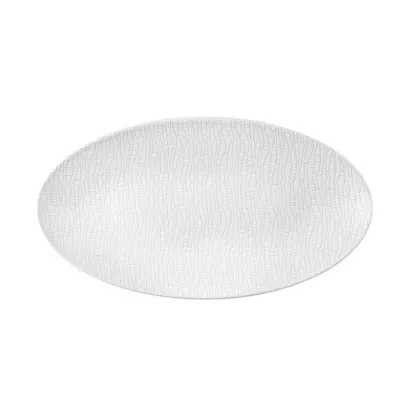 Zdjęcie Owalny biały półmisek 33x18 cm w stylu nowoczesnym - Seltmann Weiden