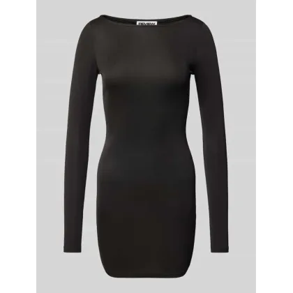 Zdjęcie Sukienka mini z dekoltem w łódkę