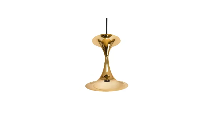 obrazek 4 Klasyczna lampa wisząca Montreal z pozłacanego mosiądzu