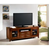 Picture A solid, Italian TV cabinet in a classic style - Fratelli Mirandola