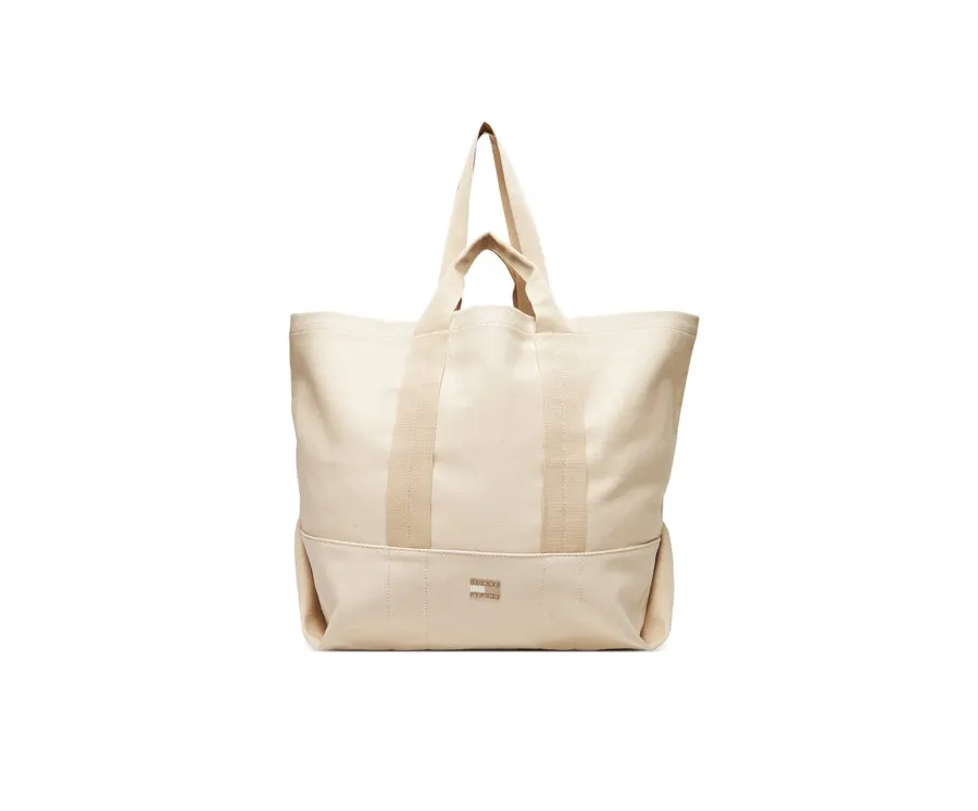 obrazek 1 Tommy Jeans Torebka Tjw Tote Edition Canvas AW0AW17542 Beżowy