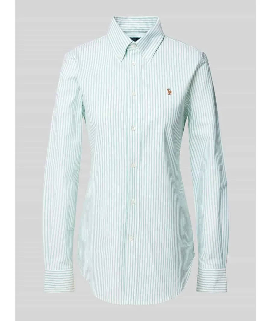 obrazek 1 Polo Ralph Lauren Koszula 211941508007 Zielony Slim Fit