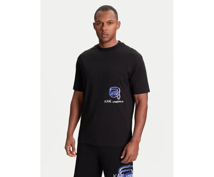 obrazek 1 KARL LAGERFELD T-Shirt 755144 553225 Czarny Regular Fit