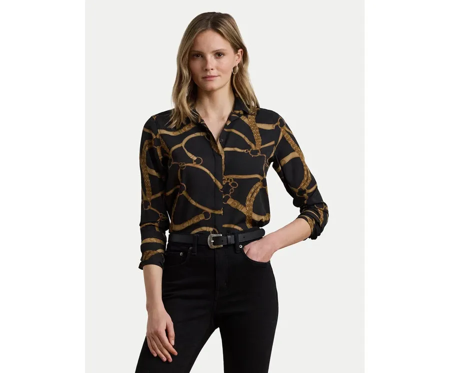obrazek 1 LAUREN RALPH LAUREN Koszula 200970823001 Czarny Classic Fit
