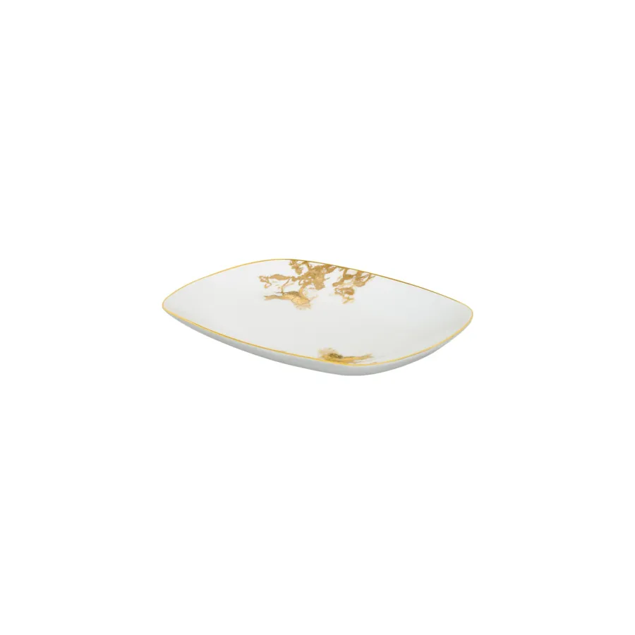 obrazek 1 Unikalny porcelanowy prostokątny talerz z kolekcji Belle Epoque - Porcel