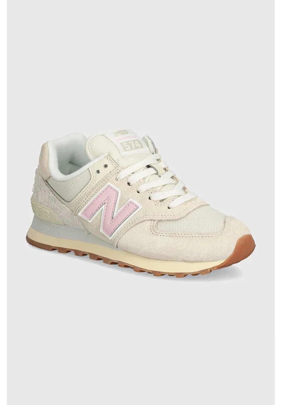obrazek 1 New Balance 574 sneakersy kolor beżowy WL574GU2