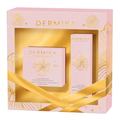 Zdjęcie Dermika Luxury Placenta 50+ Zestaw kosmetyków do twarzy