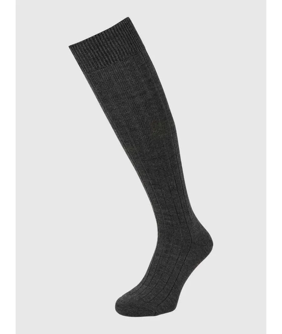 obrazek 1 Podkolanówki z mieszanki wełny merino model ‘Teppich im Schuh’