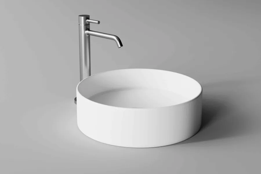 obrazek 1 Ceramiczna umywalka nablatowa Chia od włoskiej marki