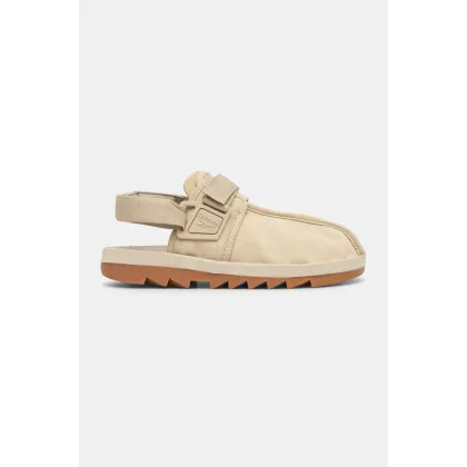 Zdjęcie Reebok klapki zamszowe Beatnik męskie kolor beżowy 100210318