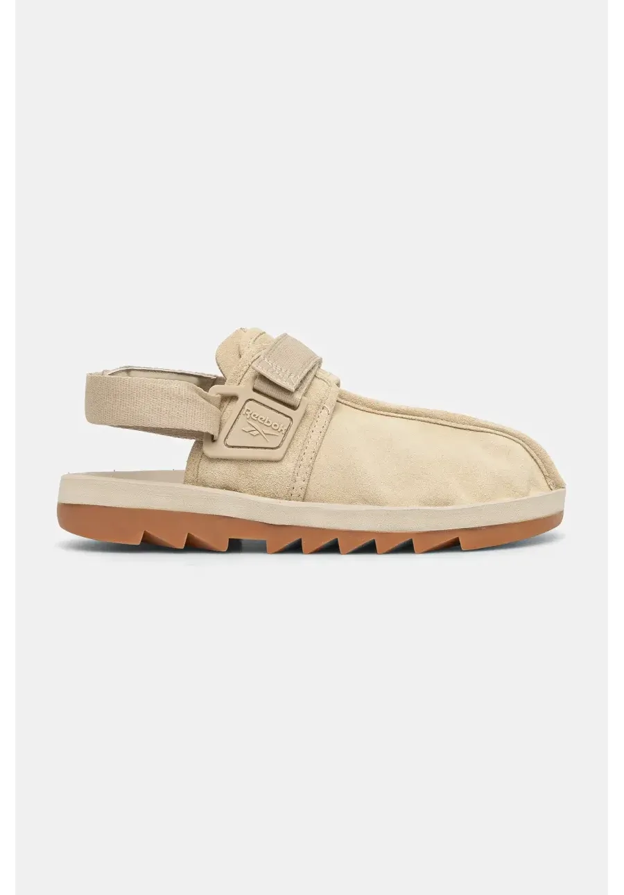 obrazek 1 Reebok klapki zamszowe Beatnik męskie kolor beżowy 100210318