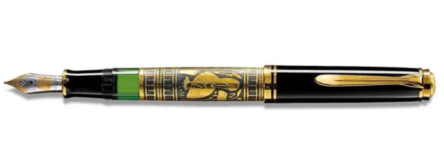 obrazek 3 Piękne pióro wieczne Pelikan Toledo M700 Black