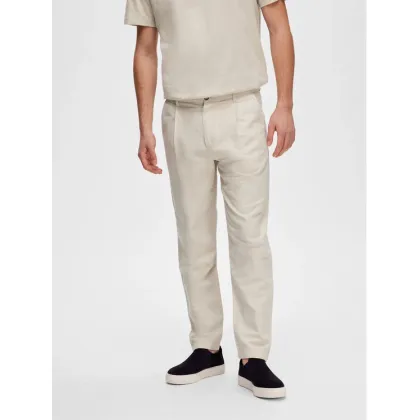 Zdjęcie Selected Homme Chinosy 16089420 Szary Slim Tapered Fit