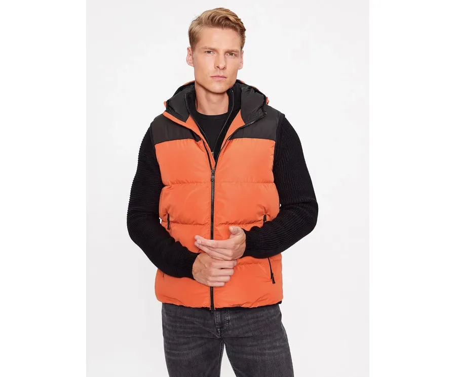 obrazek 1 Geox Bezrękawnik Magnete M3628E T2965F 7421 Pomarańczowy Regular Fit