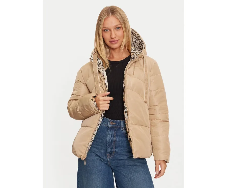 obrazek 1 Guess Kurtka puchowa Emelie W4BL38 WGK12 Beżowy Regular Fit