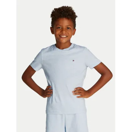 Zdjęcie Tommy Hilfiger T-Shirt Essential KB0KB06879 D Błękitny Regular Fit