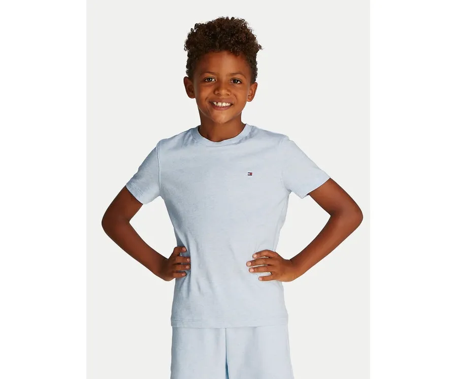 obrazek 1 Tommy Hilfiger T-Shirt Essential KB0KB06879 D Błękitny Regular Fit
