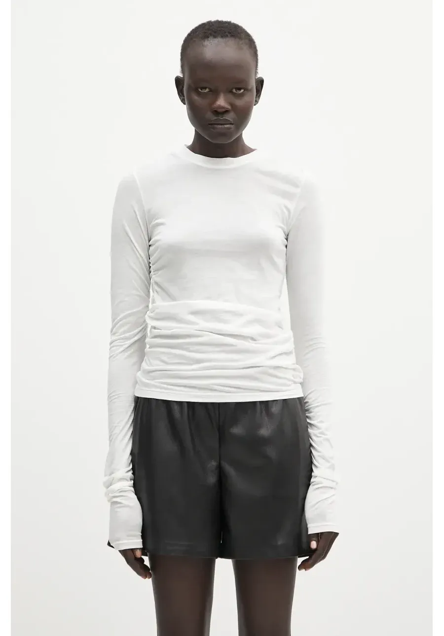 obrazek 1 Our Legacy longsleeve bawełniany Strain Slim Longsleeve kolor biały W2256SW