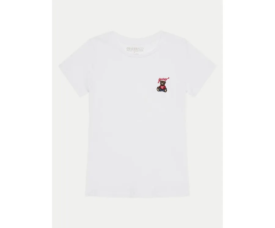 obrazek 1 Guess T-Shirt J5RI44 J1314 Biały Regular Fit