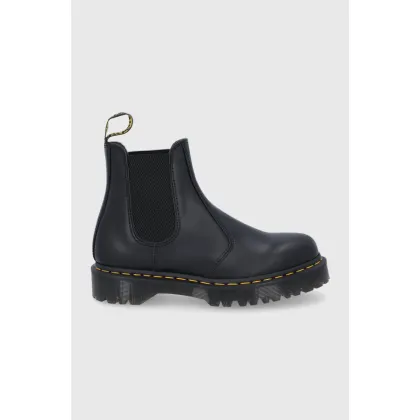 Zdjęcie Dr. Martens Sztyblety skórzane 2976 Bex kolor czarny na platformie DM26205001