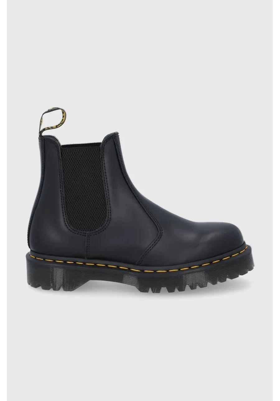 obrazek 1 Dr. Martens Sztyblety skórzane 2976 Bex kolor czarny na platformie DM26205001