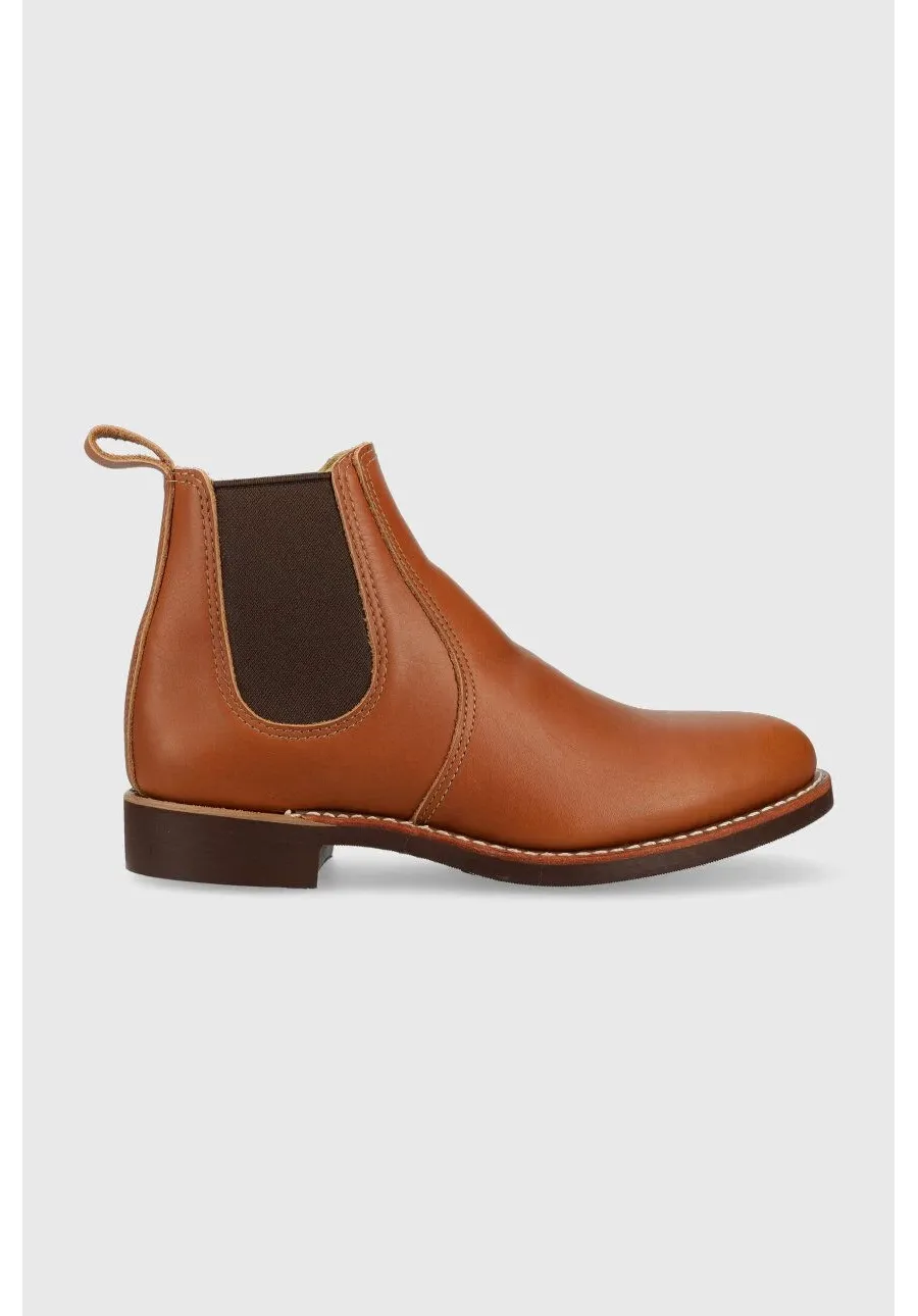 obrazek 1 Red Wing sztyblety skórzane kobiece kolor brązowy 3456.