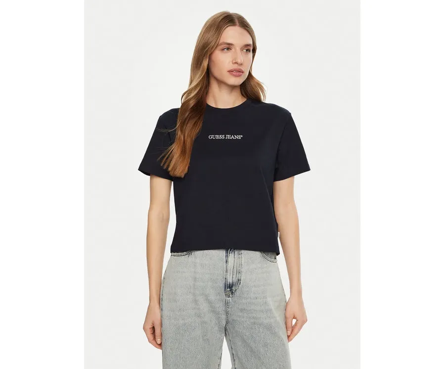 obrazek 1 Guess Jeans T-Shirt W5RI42 K8HM0 Niebieski Regular Fit