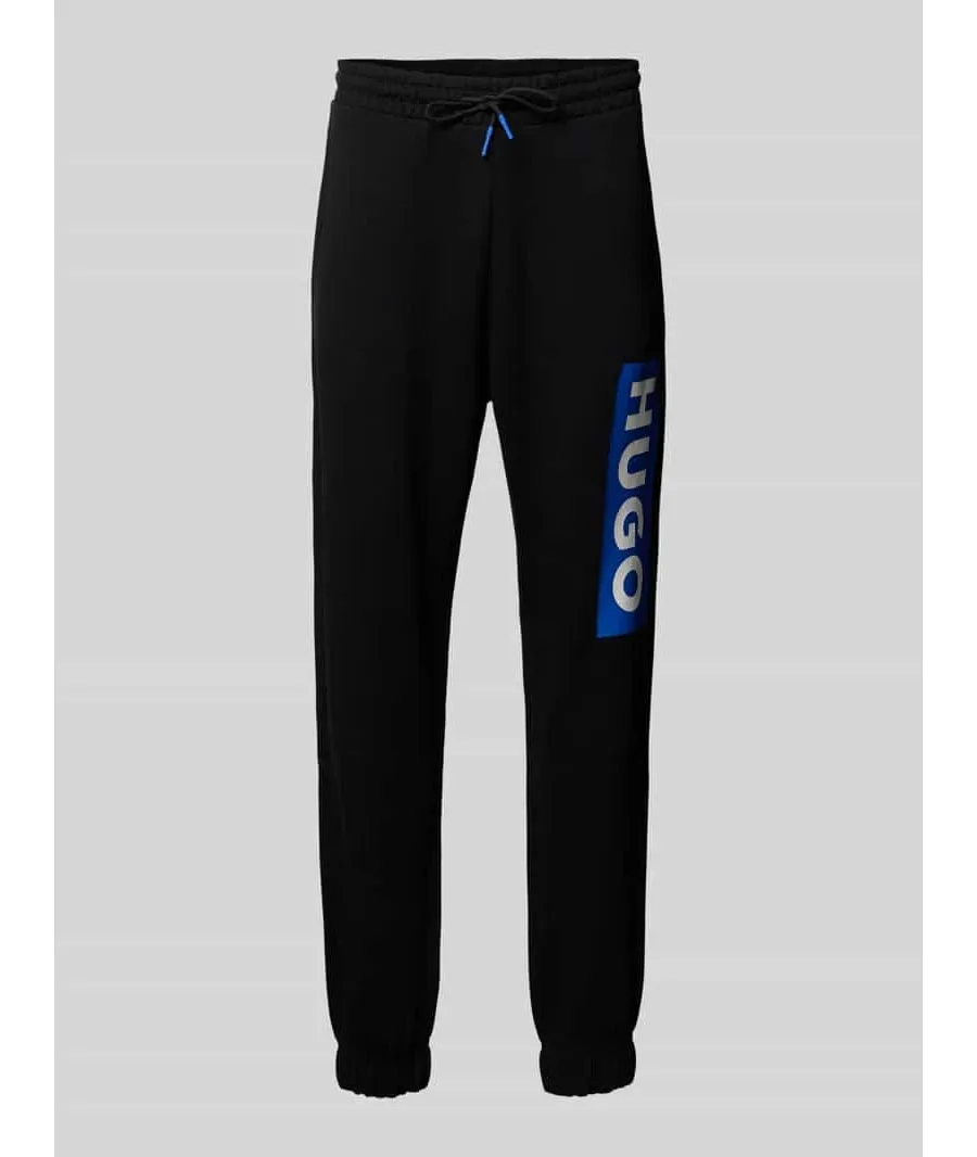obrazek 1 Spodnie dresowe o kroju regular fit z nadrukiem z logo model ‘Nuram’
