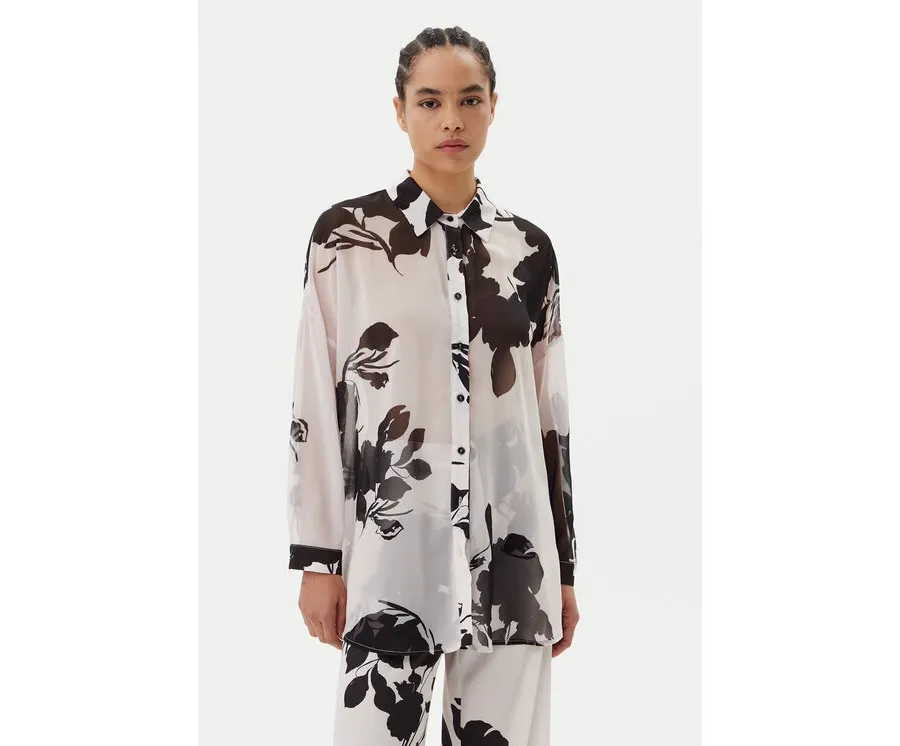 obrazek 1 ACCESS FASHION Koszula 53-7025-072 Biały Regular Fit