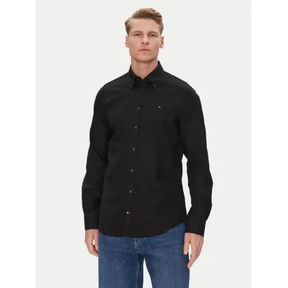 Zdjęcie Tommy Hilfiger Koszula MW0MW38658 Czarny Slim Fit