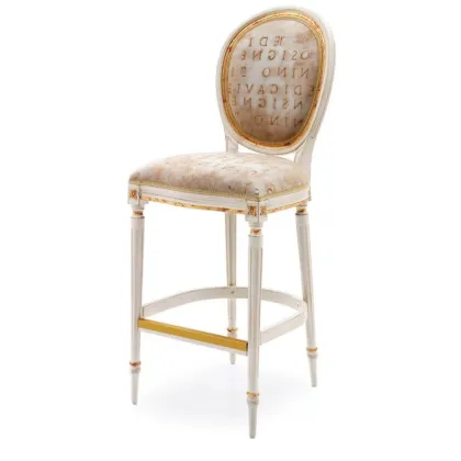 Zdjęcie Ekskluzywny włoski stołek w stylu renesansowym