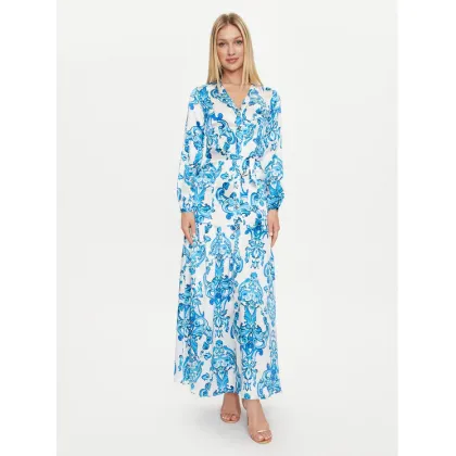 Zdjęcie Marciano Guess Sukienka koszulowa 2GGK70 9700Z Niebieski Regular Fit
