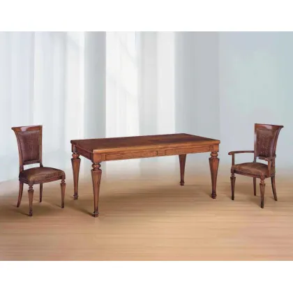 Zdjęcie Antyczny elitarny prostokątny stół do salonu - Morello Gianpaolo