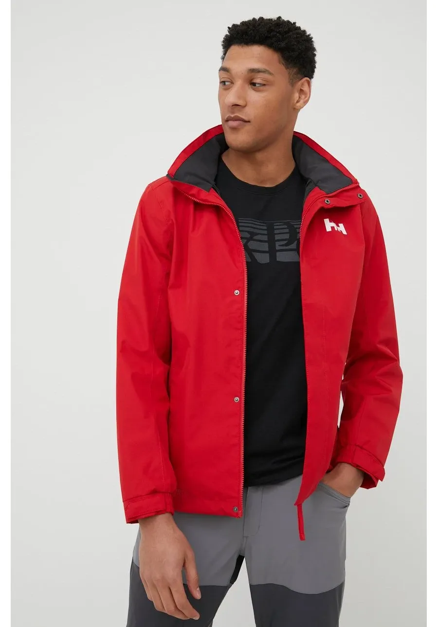 obrazek 1 Helly Hansen kurtka outdoorowa Dubliner kolor czerwony gore-tex 62643-514