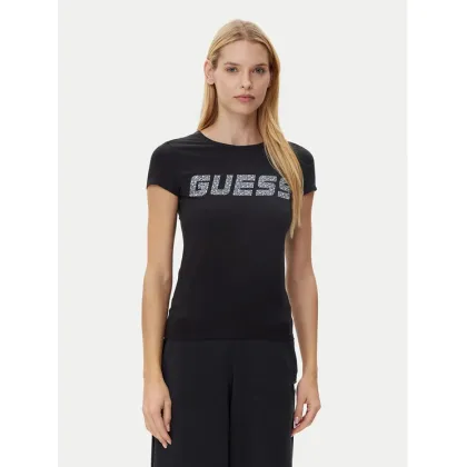 Zdjęcie Guess T-Shirt V5GI20 J1314 Czarny Regular Fit