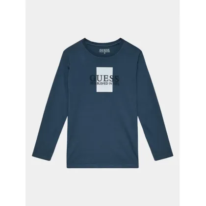 Zdjęcie Guess Bluzka L3BI10 I3Z14 Granatowy Regular Fit