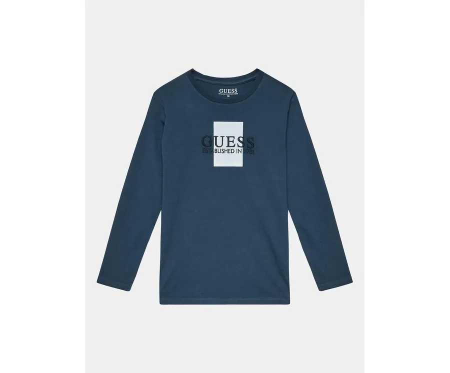obrazek 1 Guess Bluzka L3BI10 I3Z14 Granatowy Regular Fit