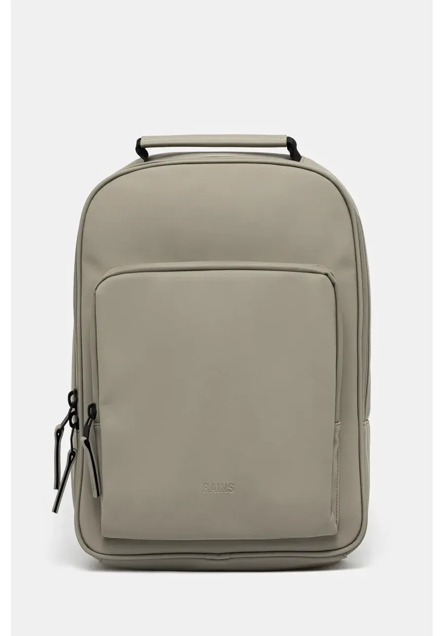 obrazek 1 Rains plecak Book Daypack W3 kolor zielony duży gładki 13260