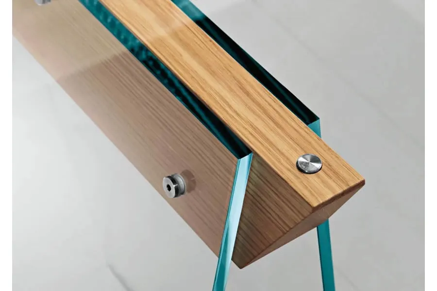 obrazek 6 Stół wykonany z transparentnego szkła - Tonelli Design