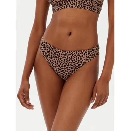 Zdjęcie MICHAEL Michael Kors Dół od bikini MM54110 Beżowy