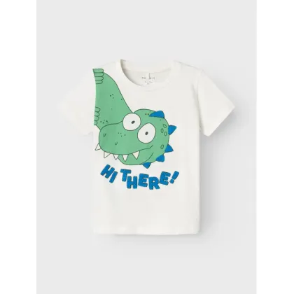Zdjęcie NAME IT T-Shirt Hellan 13226093 Biały Regular Fit