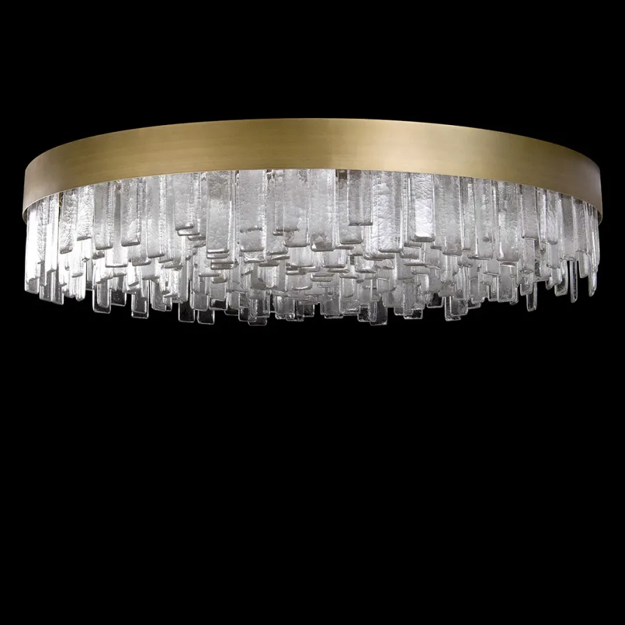 obrazek 3 Prestiżowa szklana lampa sufitowa - szkło murano prosto z Włoch