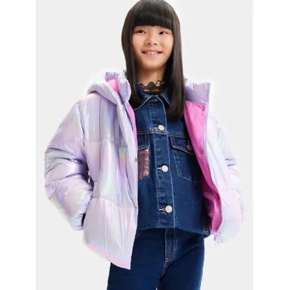 Zdjęcie Desigual Kurtka przejściowa 23WGEW01 Fioletowy Regular Fit