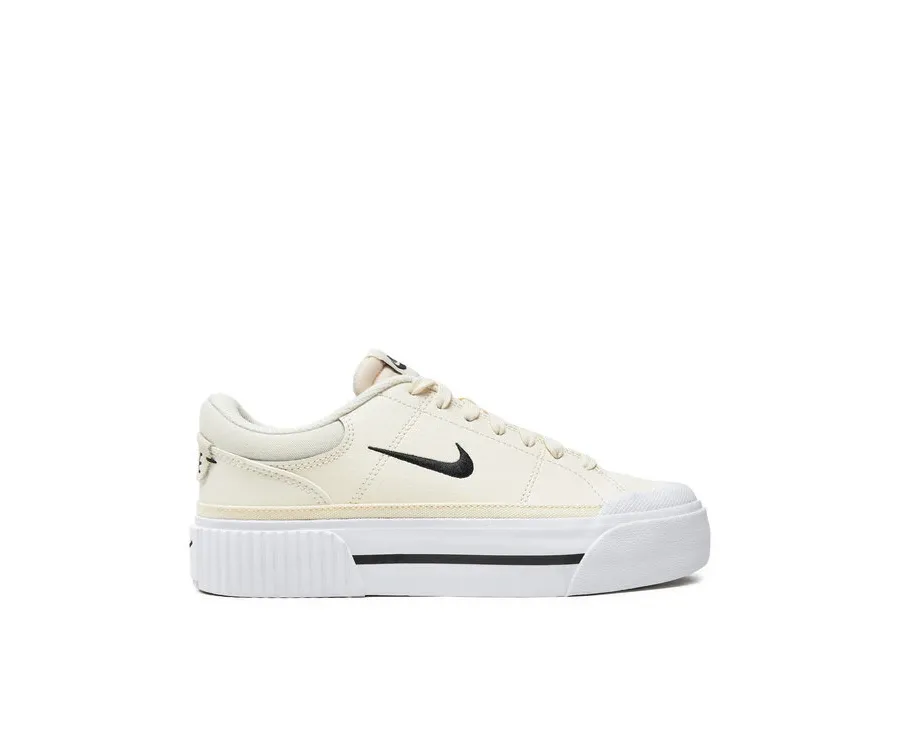 obrazek 1 Nike Sneakersy Court Legacy Lift FV5526 101 Écru