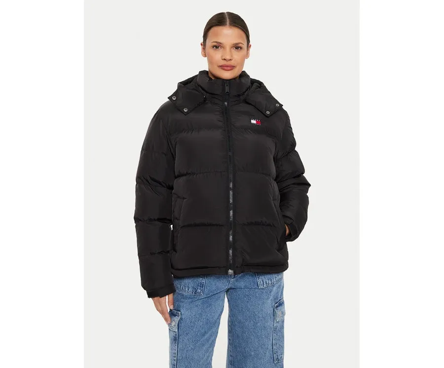 obrazek 1 Tommy Jeans Kurtka puchowa Alaska DW0DW18610 Czarny Regular Fit