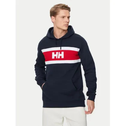 Zdjęcie Helly Hansen Bluza Salt Cotton Hoodie 34474 Granatowy Regular Fit
